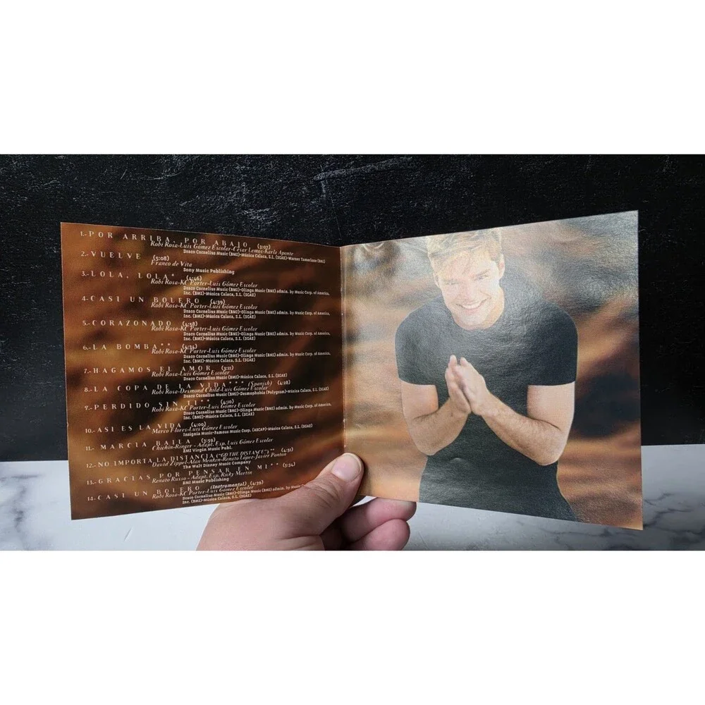 Vuelve by Ricky Martin (CD, Feb-1998, Sony Music Distribution (USA)) READ
